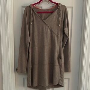 Dakini Tan Hooded Top